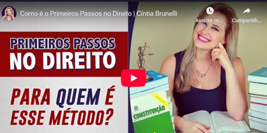 primeiros passos no direito curso online