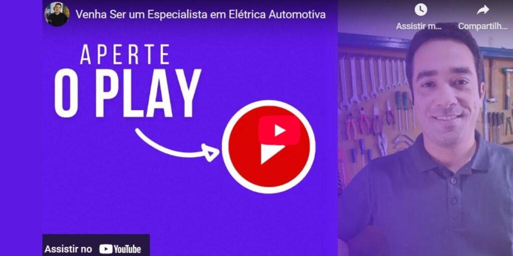 Curso Elétrica Automotiva com professor Maik.